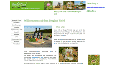 Desktop Screenshot of berghof-einoed.de